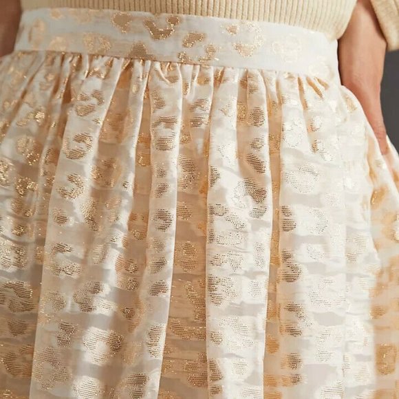 Anthropologie Burnout Shimmer Maxi Skirt XL new with tag - Picture 3 of 9